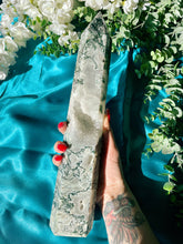 Load image into Gallery viewer, Moss Agate Tower 6