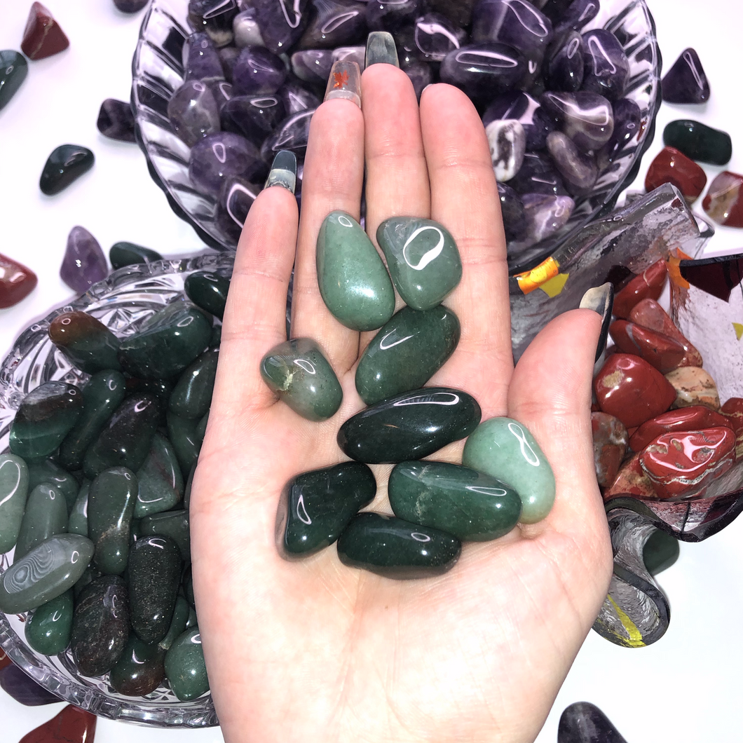 (1) Green Aventurine Tumble