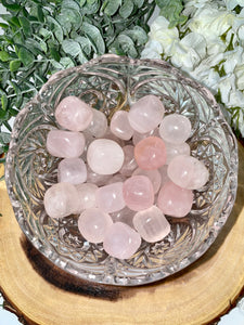 (1) Rose Quartz Tumble